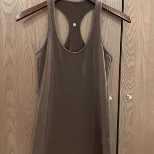 SUPER RARE Lululemon Cool Racerback Tank Expresso Brown Size 6
